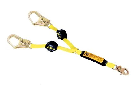 3M DBI SALA 3M DBI-SALA 1241481 EZ-Stop 100% Tie-Off Retractable Web Shock-Absorbing Lanyard 6 ft, Lanyards