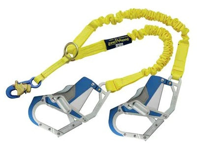 3M DBI-SALA 1246418 ShockWave 2 100% Tie-Off Rescue Shock Absorbing  Lanyard, Yellow