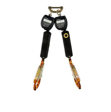 3M DBI SALA 3M DBI-SALA 3101277 Nano-Lok Twin-Leg Quick Connect Self Retracting Lifeline, Web