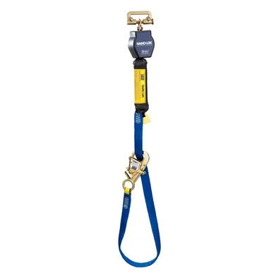 3M DBI SALA 3M DBI-SALA 3101366 Nano-Lok Tie-Back Quick Connect Self Retracting Lifeline, Web 9 ft. (2.7m)