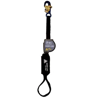 3M DBI SALA 3M DBI-SALA 3101574 Nano-Lok Arc Flash Self Retracting Lifeline with Anchor Hook, Web 8 ft. (2.4m), Self-retracting Lifelines