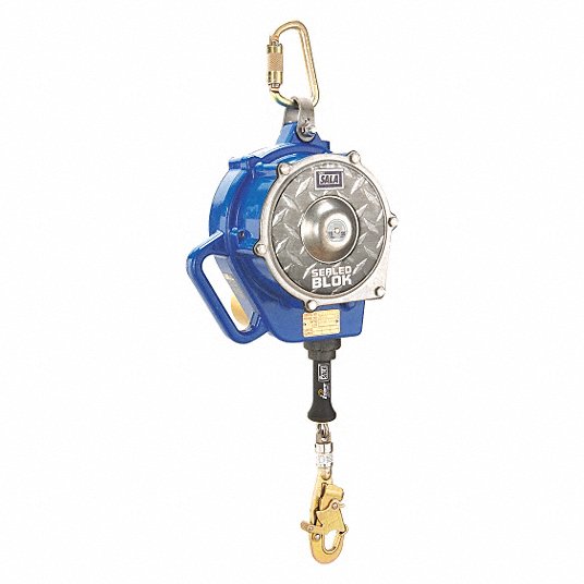 3M DBI SALA 3M DBI-SALA 3400922 Sealed-Blok Self Retracting Lifeline, Retrieval, Cable 50 ft. (15m), Self-retracting Lifelines