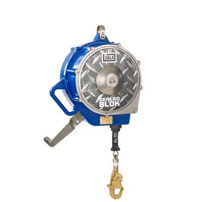 3M DBI SALA 3M DBI-SALA3400975 Sealed-Blok Self Retracting Lifeline, Retrieval, Cable 130 ft. (39m)