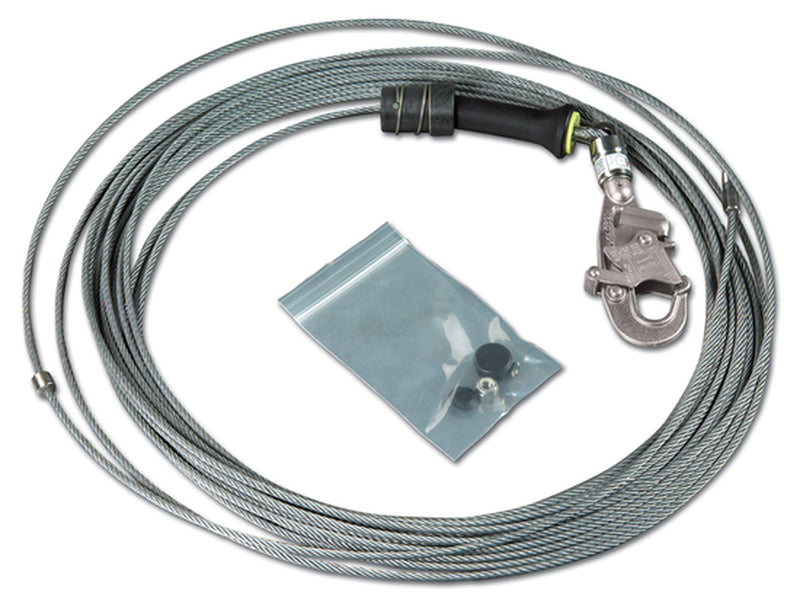 3M DBI SALA 3M DBI-SALA 3900114 Sealed-Blok Stainless Steel Cable Assembly with Hook