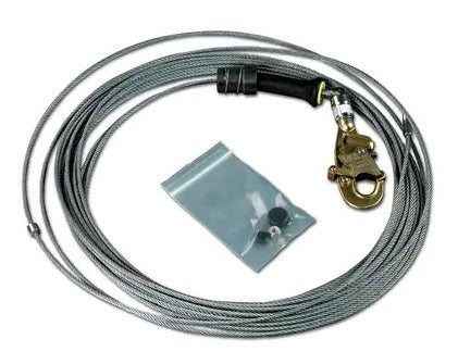 3M DBI-SALA 3900168 Sealed-Blok Galvanized Cable Assembly with Hook
