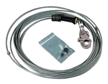 3M DBI-SALA 3900170 Sealed-Blok Stainless Steel Cable Assembly with Hook