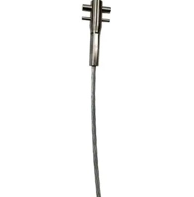 3M DBI SALA 3M DBI-SALA 6105025 Lad-Saf Swaged Cable 3/8 Inch, 1x7, Stainless Steel, 25 FT, Ladder System Accessories