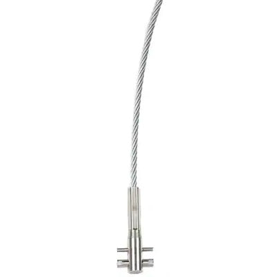 3M DBI SALA 3M DBI-SALA 6106190 Lad-Saf Swaged Cable 3/8 Inch, 7x19, Galvanized Steel, 190 FT
