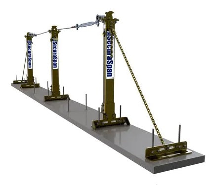 3M DBI SALA 3M DBI-SALA 7400630 SecuraSpan Rebar/Shear Stud Horizontal Lifeline System, Horizontal Lifelines