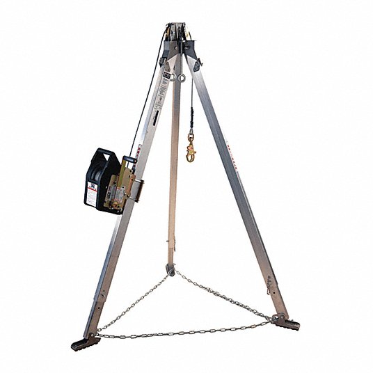 3M DBI SALA 3M DBI-SALA 8300034 Aluminum Tripod with Salalift II Winch, Confined Space Tripod System