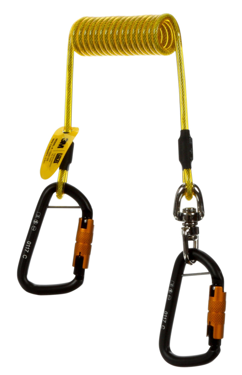 3M DBI SALA 3M DBI-SALA 1500159 Hook2Hook Tether w/Swivel, Tool Fall Protection