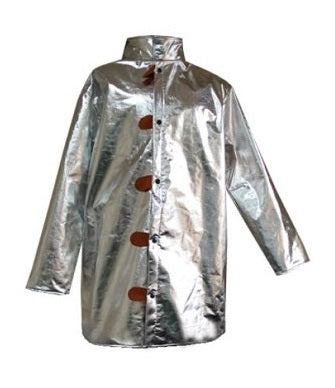 Chicago Protective Apparel 602-ACF 45" Aluminized Carbon Fleece Jacket