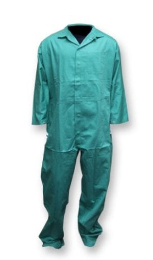 Chicago Protective Apparel 605-GR Green FR Cotton Coverall
