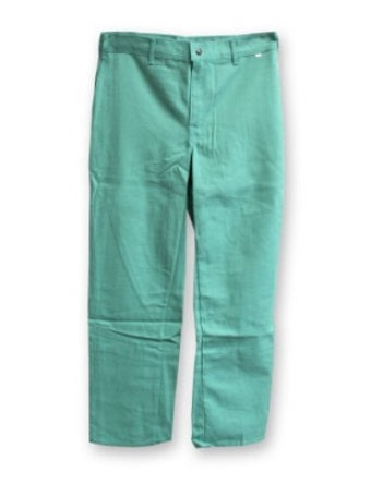 Chicago Protective Apparel 606-GW315 Green FR Cotton Whipcord Pants