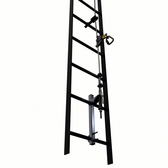 3M DBI-SALA 6118030 Lad-Saf Cable Vertical Safety System, Galvanized Steel, 30 FT
