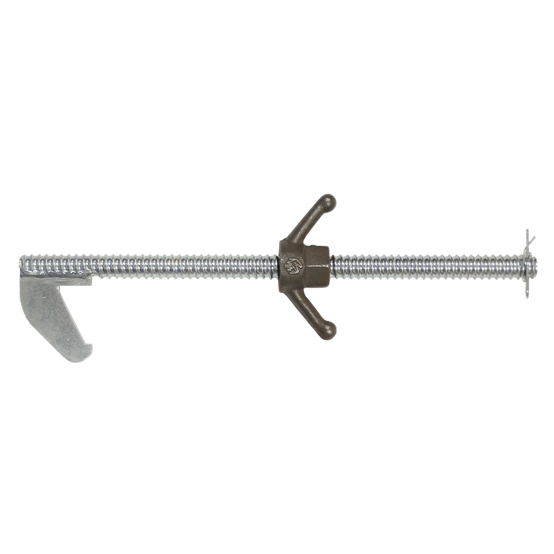 Falltech 630012C SteelGrip I-Beam Stanchion Clamping Bar with Wing Nut, Horizontal Lifelines