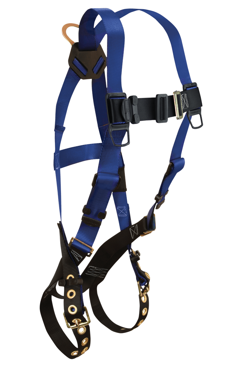 Falltech 7016XS Contractor FBH 1D Standard Non-Belted XS TB Legs MB Chest, Full Body Harness