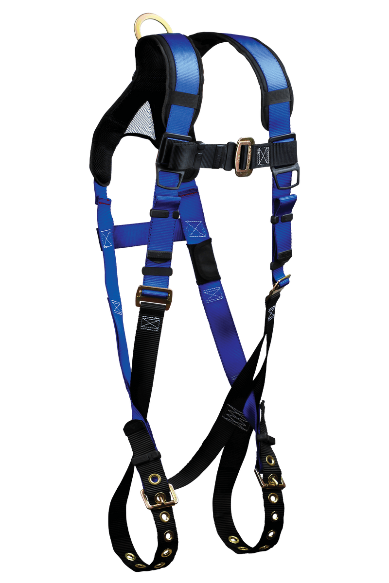 Falltech 7016B Contractor+ FBH 1D Standard Non-belted UniFit TB Legs MB Chest, Full Body Harness