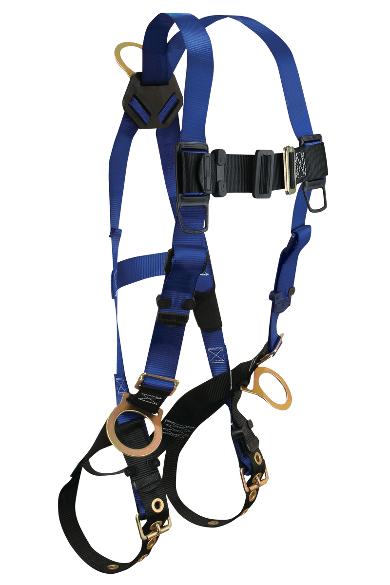 Falltech 7018XS Contractor FBH 3D Standard Non-Belted XS TB Legs MB Chest, Full Body Harness