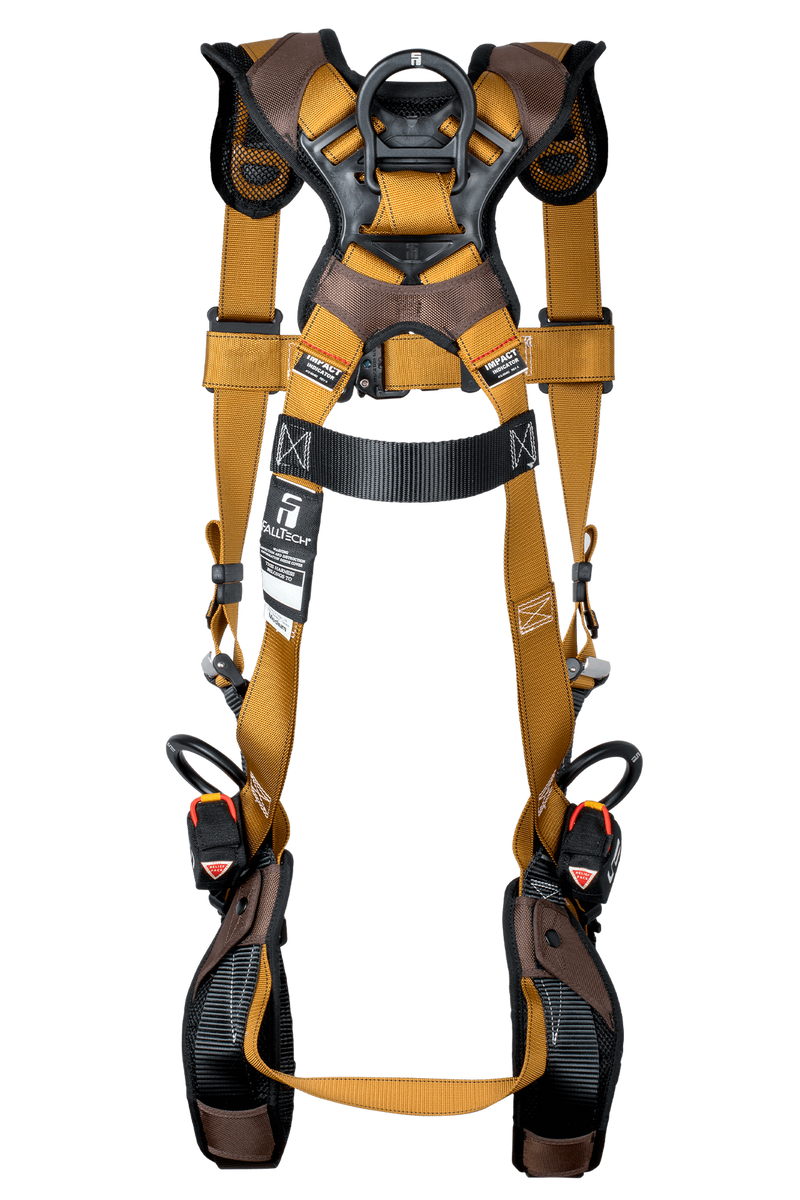 Falltech 7080B3DS Advanced ComforTech Gel Non-Belted Harness, Full Body Harness