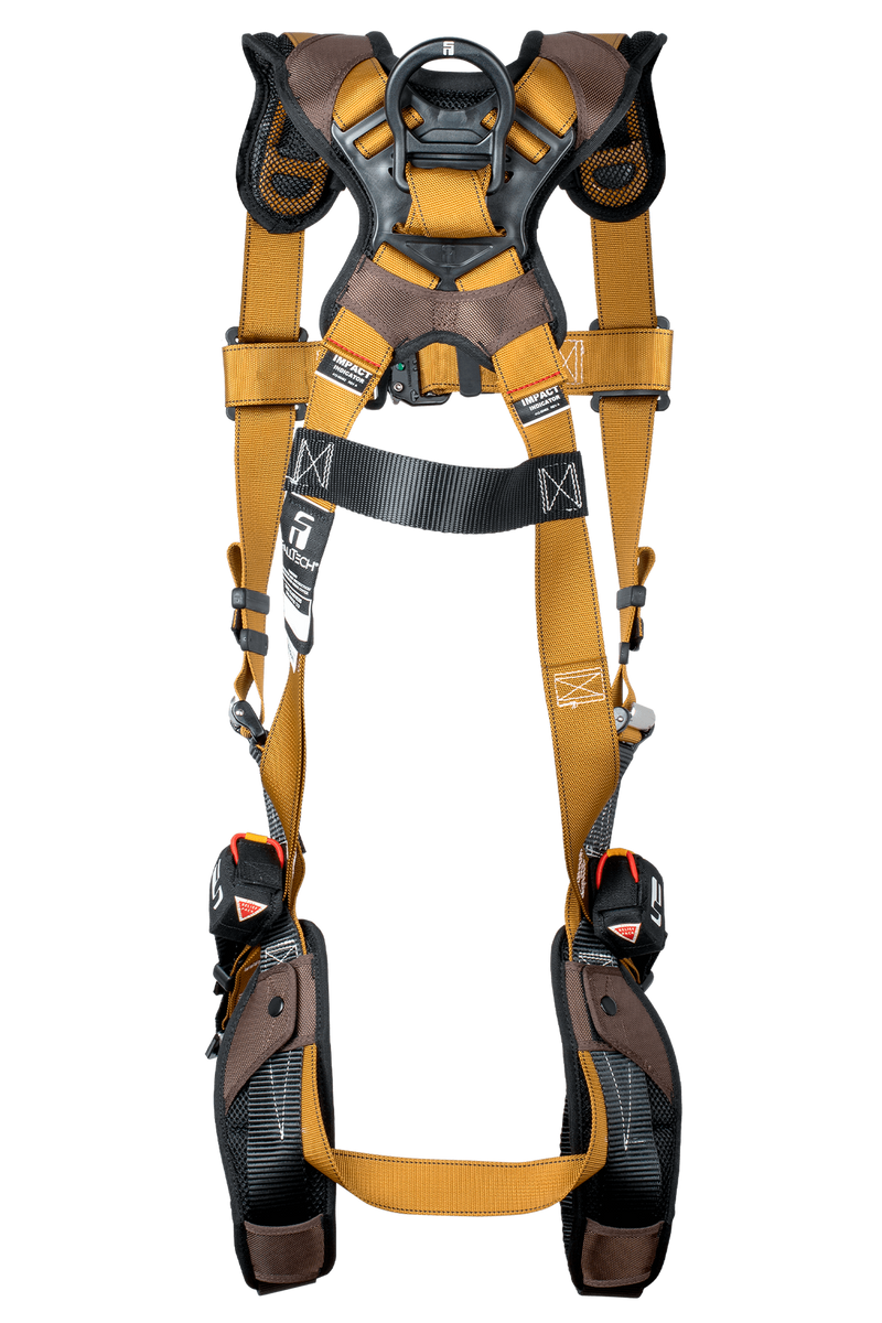 Falltech 7080BS Advanced ComforTech Gel Non-Belted Harness, Full Body Harness