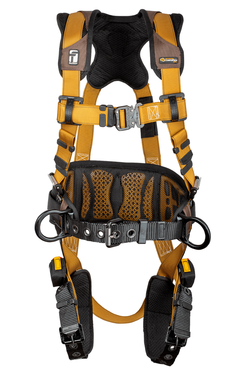 Falltech 7081BS Advanced ComforTech Gel Construction Belted Harness, Full Body Harness, additional view 4