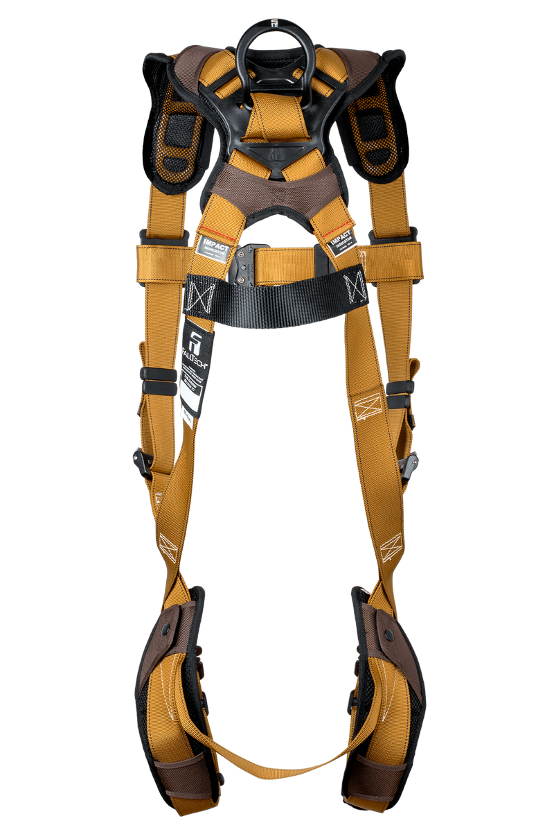 Falltech 7082BS Advanced ComforTech Gel Non-Belted Harness, Full Body Harness