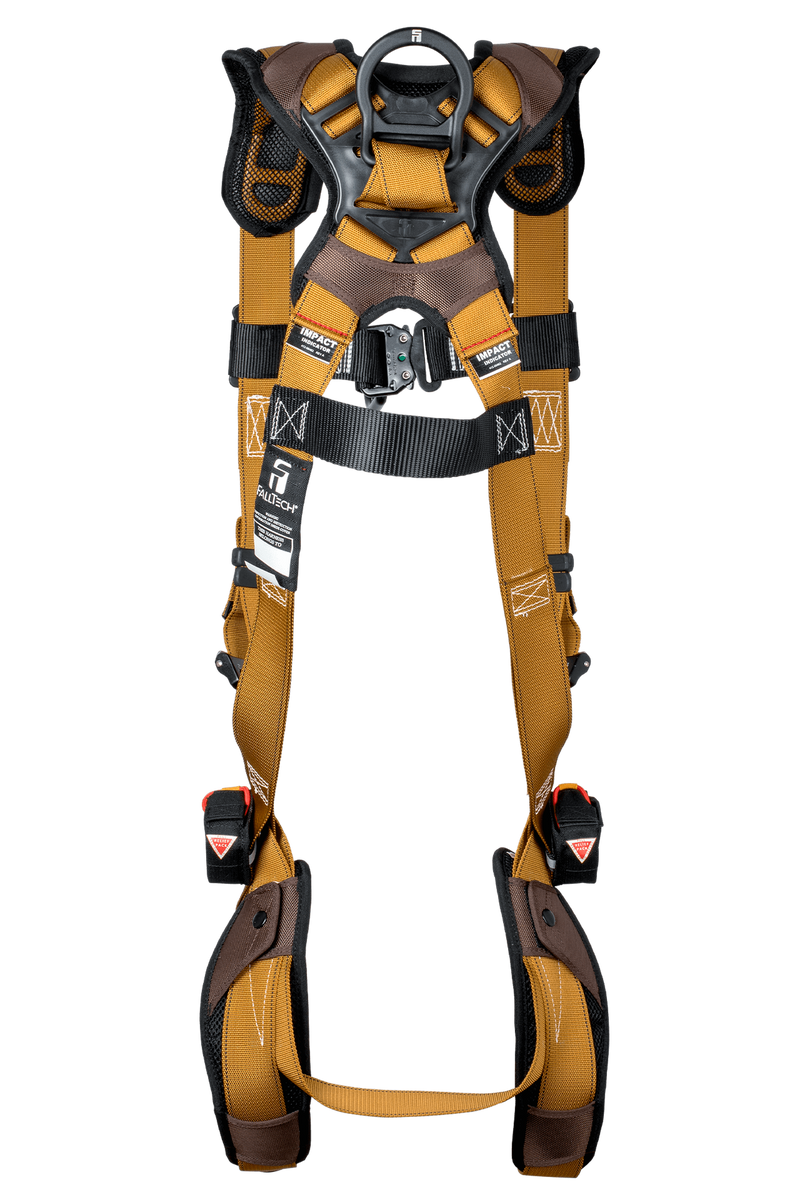 Falltech 7082BFDS Advanced ComforTech Gel Non-Belted, Climbing Harness, Full Body Harness