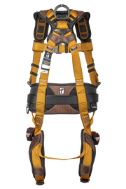 Falltech 7083BS Advanced ComforTech Gel Construction Belted Harness, Full Body Harness