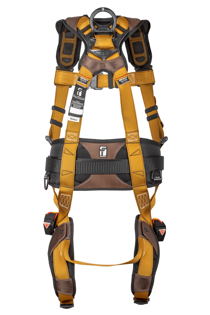 Falltech 7083BS Advanced ComforTech Gel Construction Belted Harness, Full Body Harness