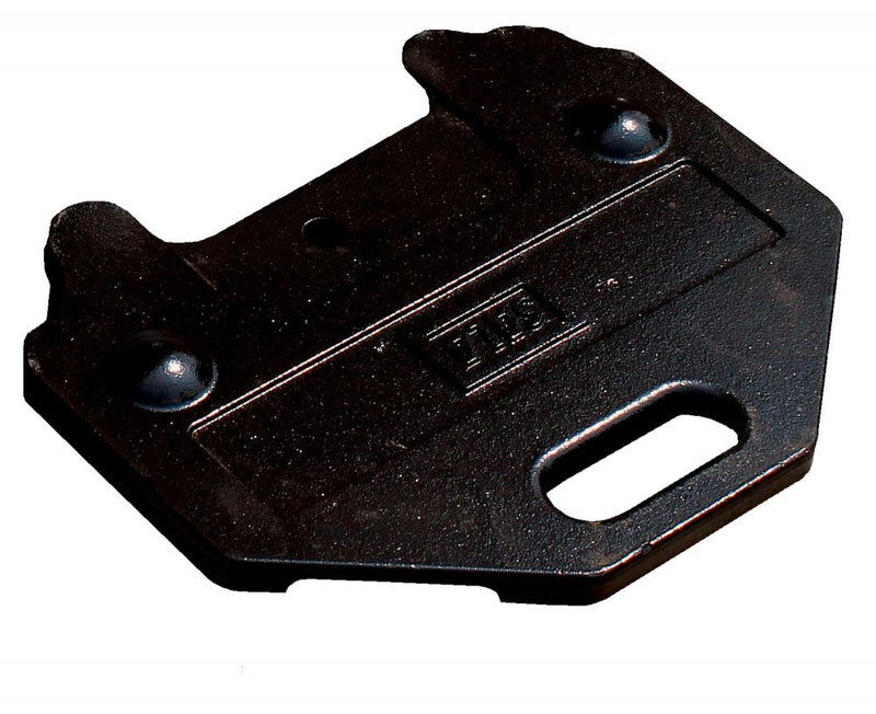 3M DBI SALA 3M DBI-SALA Single Counterweight Plate 7200439, Silver, Anchorage Connectors