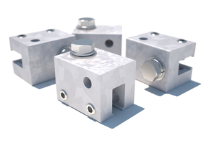 3M DBI SALA 3M DBI-SALA 7241208 U Maxi Clamp 4-Pack, Anchorage Connectors