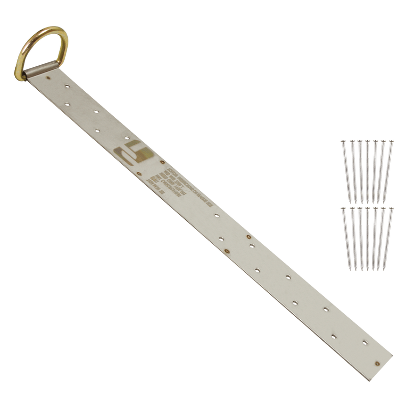 Falltech 7434 Permanent Single D-ring, Roofing