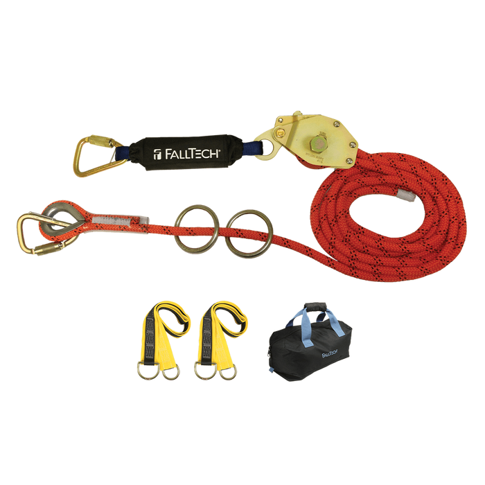 Falltech 771002K 2-Person 100' Kernmantle Rope HLL with Energy Absorber