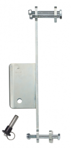 3M DBI SALA 3M PROTECTA 8008005 Tripod Mounting Base Bracket - For Retrieval SRL, Silver