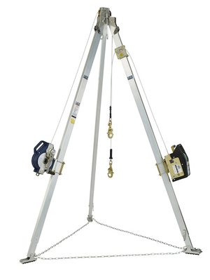 3M DBI SALA 3M DBI-SALA 8301068 Confined Space 3-Way Tripod Combo With Winch, 1 EA, Confined Space Tripod System