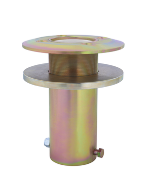 3M DBI SALA 3M DBI-SALA 8515162 Confined Space Permanent Deck Mount Sleeve Davit Mast Base, Zinc Plated Steel, DBI-SALA Confined Space