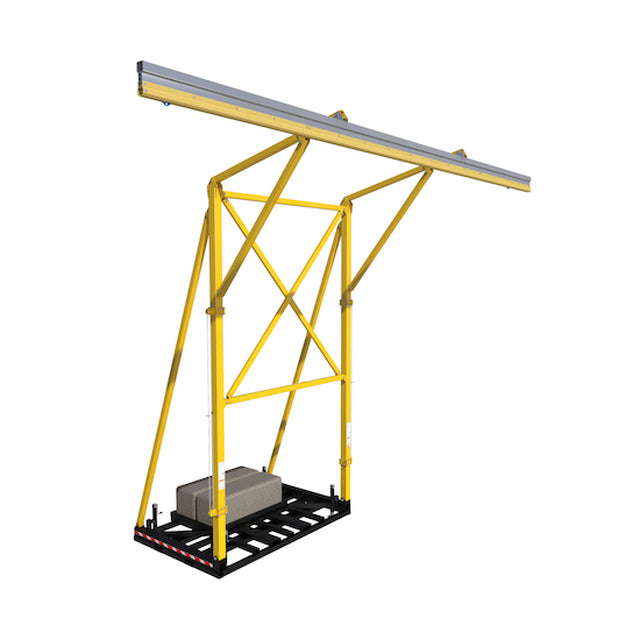 3M DBI SALA 3M DBI-SALA 8517762 Flexiguard Counterweight Rail Fixed Height Anchor System without Concrete 8560024, Frames & Jibs