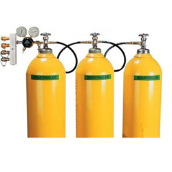 Air Systems International Air Systems CBA3-702NB High Pressure 3 Cylinder Breathing Air Assembly
