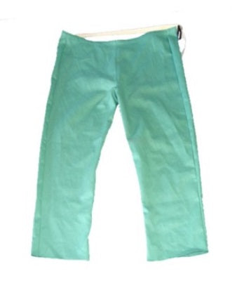 Chicago Protective Apparel CP777-GW Green FR Cotton Chap Pants, Heavier Weight
