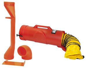 Air Systems International Air Systems CVFCUP25 8" Saddle Vent Accessory Package w/ 25' Ducting, Saddle Accessories