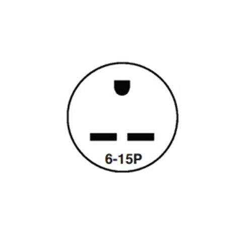 Air Systems International Air Systems ELAP15232 Plug, Explosion-Proof, 15 amp, 250VAC, Explosion-Proof Plug