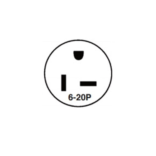 Air Systems International Air Systems ELAP20232 Exp-Proof Plug, 20AMP, 250VAC, Explosion-Proof Plug