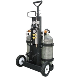 Air Systems International Air Systems MP-4HCYL MULTI-PAK 2 Cylinder Air Cart Manifold CGA-347