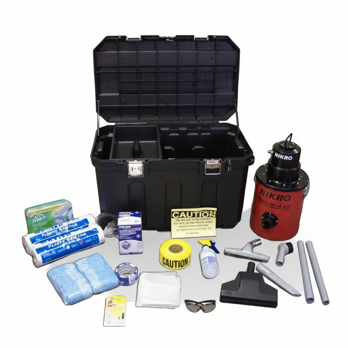 Nikro Industries Inc. NIKRO 861989 RRP Compliance Kit #1 Lead Paint EPA Safety, HEPA FILTERED LEAD VACUUMS