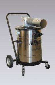 Nikro Industries Inc. NIKRO AHD15150-S AHD 15150 S 15 Gallon Compressed Air Powered HEPA Vacuum Cleaner, HEPA Filtered Vacuums