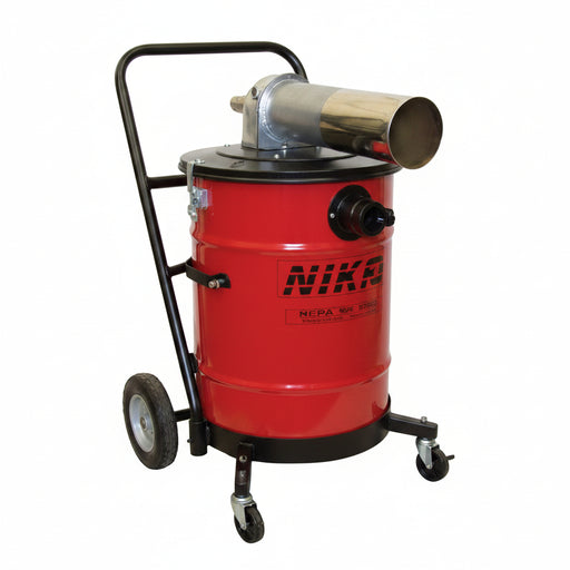 Nikro Industries Inc. NIKRO AHD15150 AHD 15150 15 Gallon Compressed Air Powered HEPA Vacuum Cleaner, HEPA Filtered Vacuums