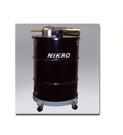 NIKRO AHD55225 AHD 55225 55 Gallon Painted Steel Pneumatic Compressed Air Powered HEPA Vacuum