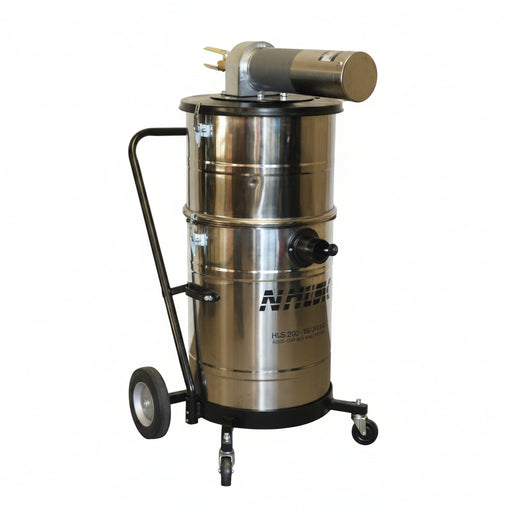 Nikro Industries Inc. NIKRO AHW15150-S AHW 15150 S 15 Gallon Compressed Air Powered HEPA Vacuum Cleaner, HEPA Filtered Vacuums