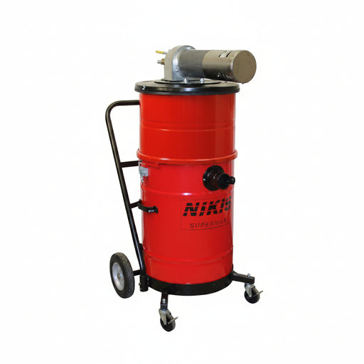 Nikro Industries Inc. NIKRO AHW15150 AHW 15150 15 Gallon Compressed Air Powered HEPA Vacuum Cleaner, HEPA Filtered Vacuums